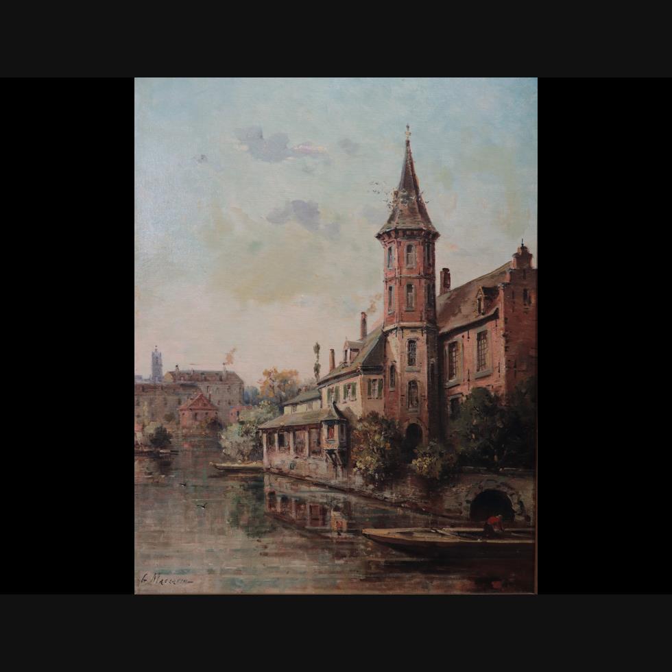 Veduta di Pouilly-sur Loire