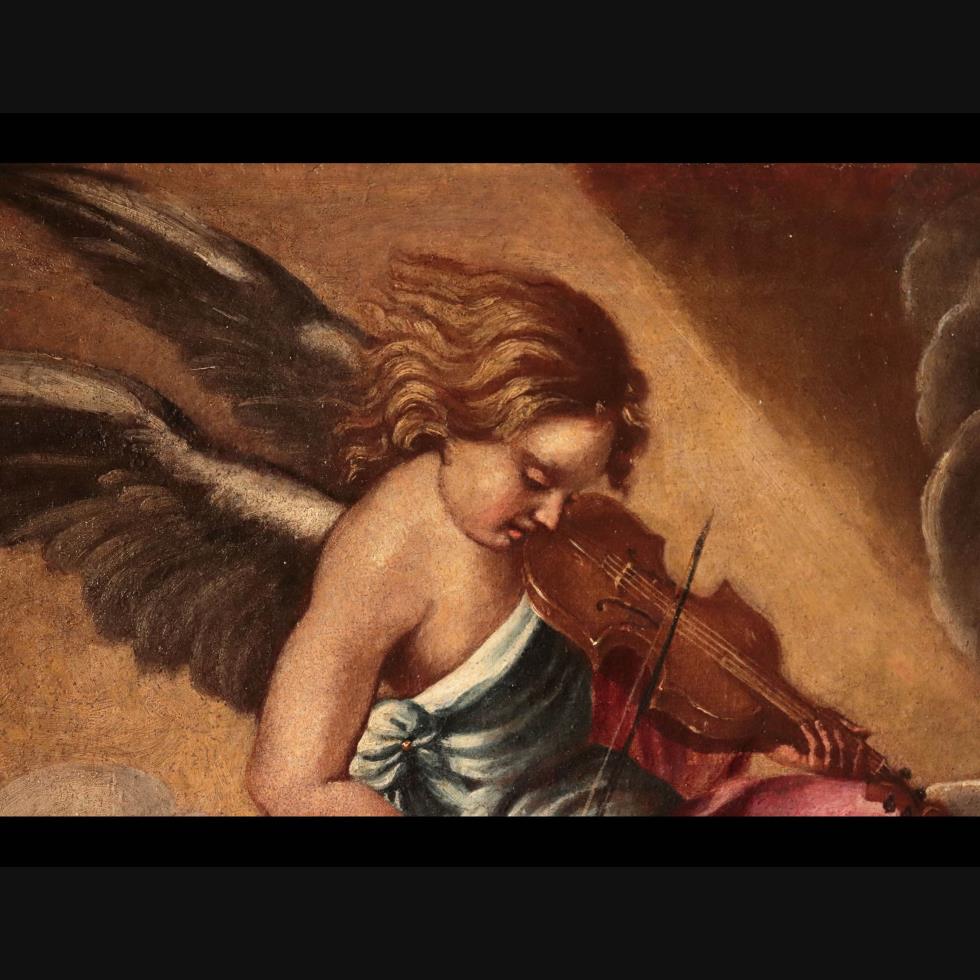 David che suona l'arpa.....