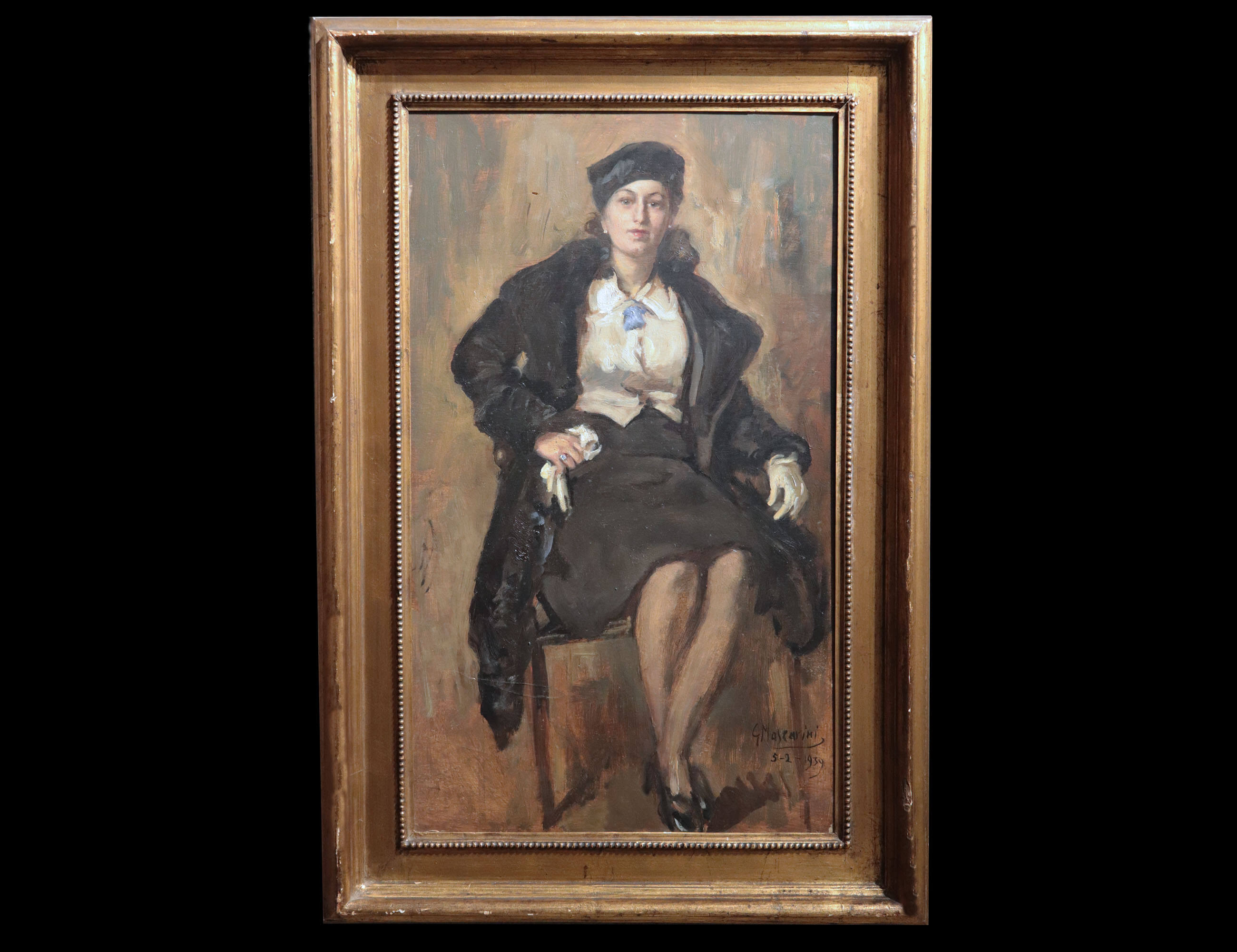Ritratto Scrittrice Jolanda Gianoli Curti