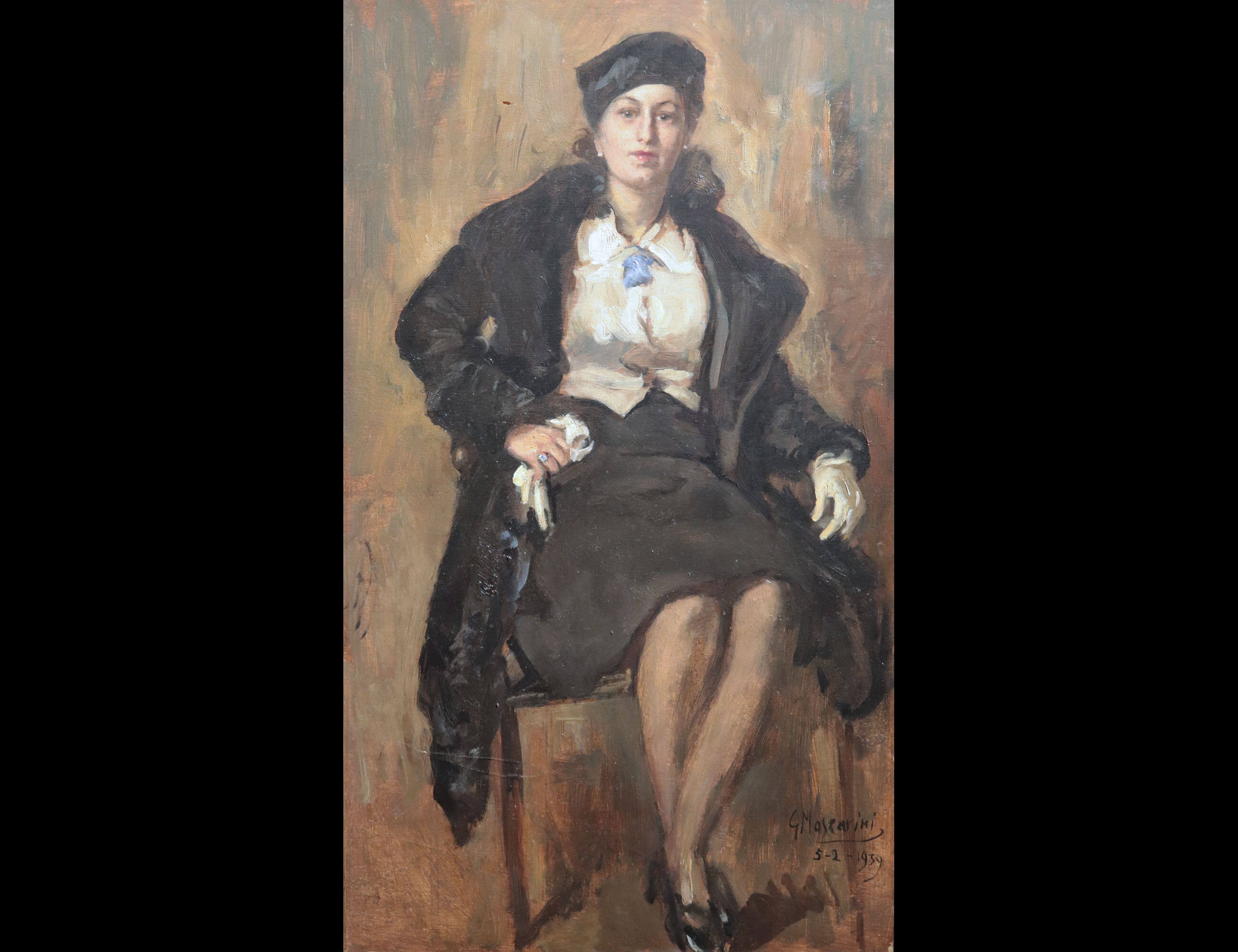 Ritratto Scrittrice Jolanda Gianoli Curti