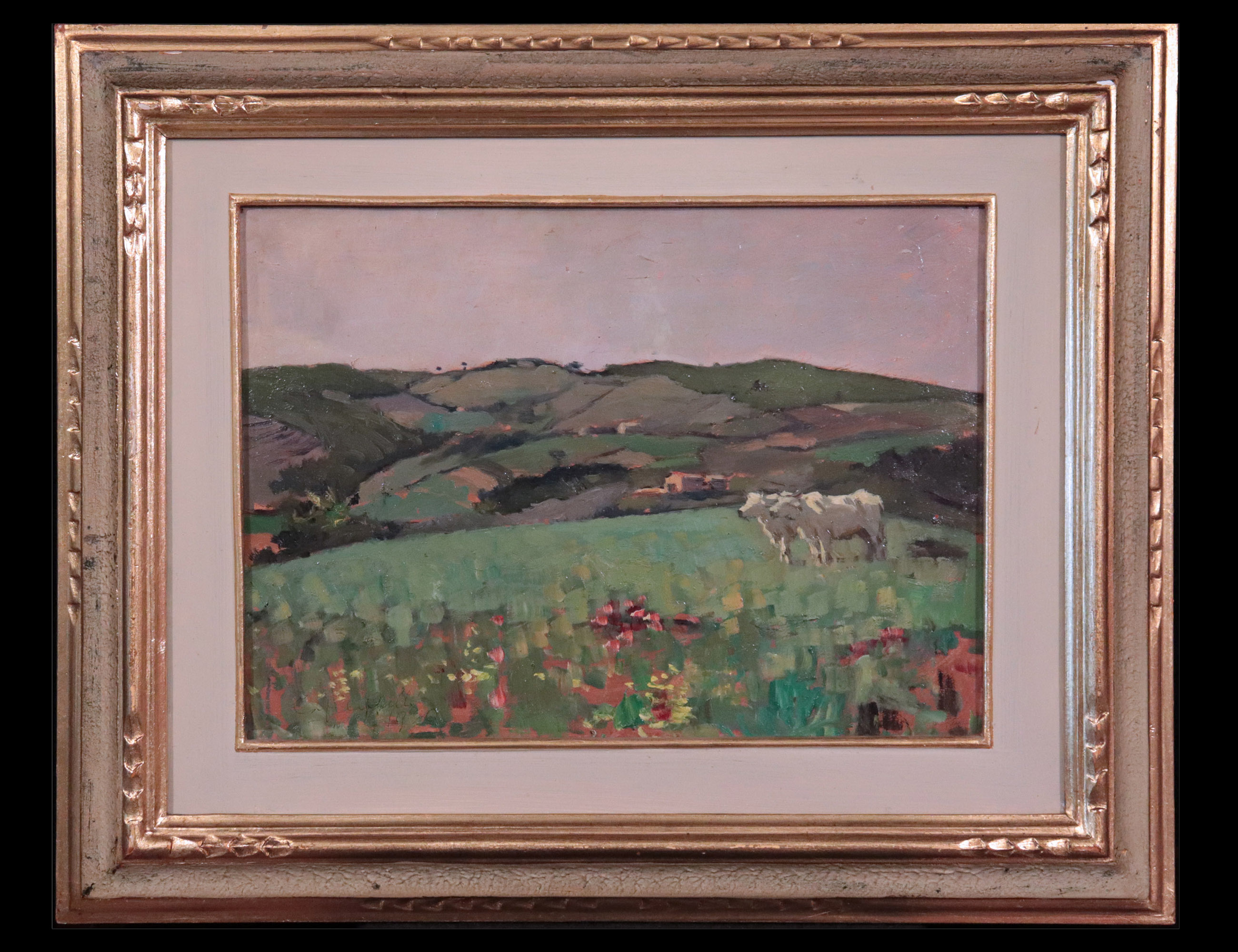 Paesaggio con Buoi