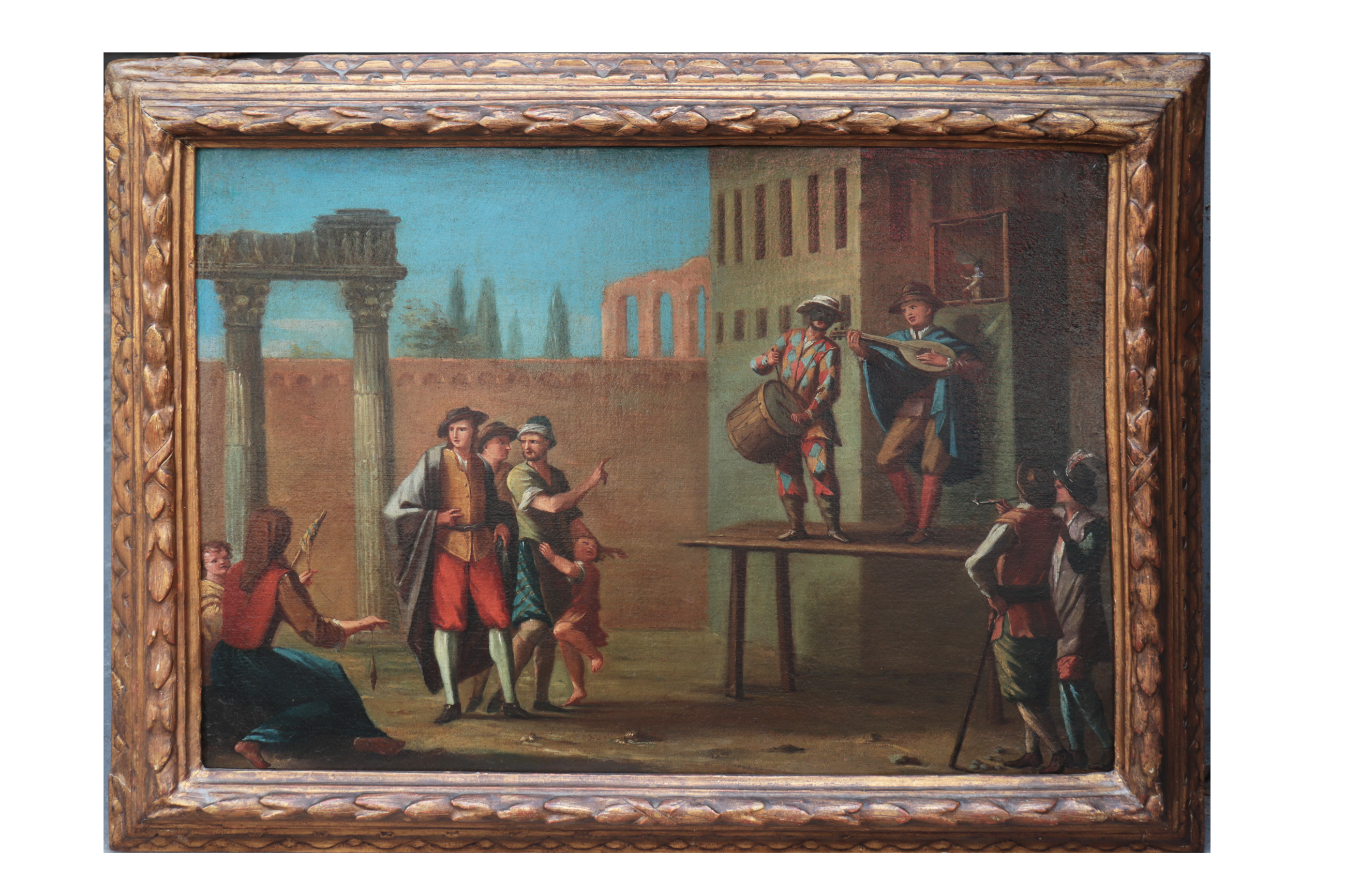 Dipinto: Scena Teatrale, Veneto, '600